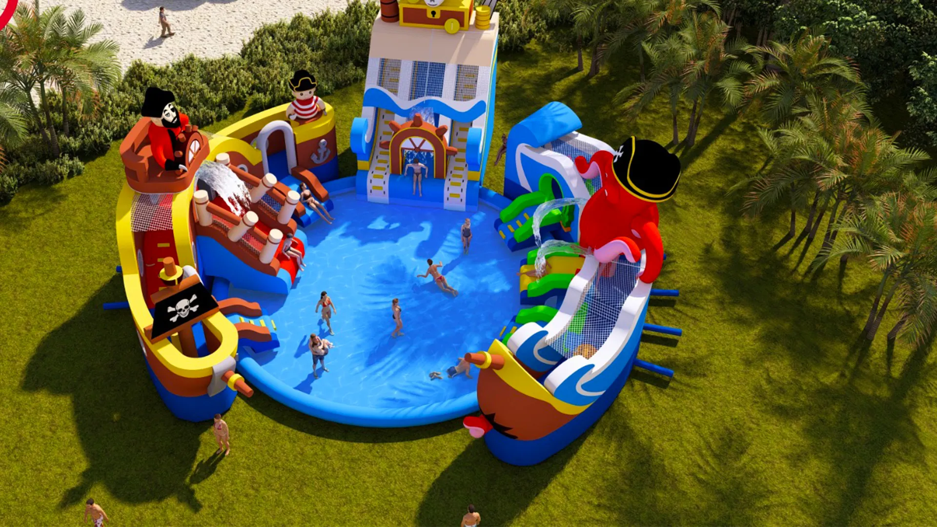 Inflatable Land Parks